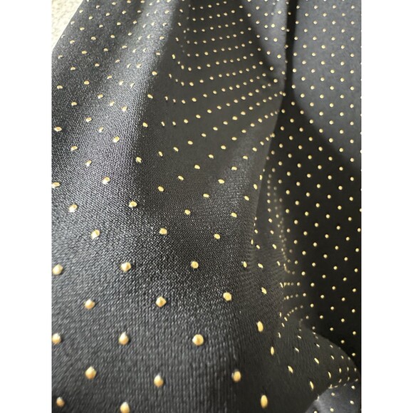 Nine West  Wide Leg Pull On Elastic Waist Pants  Black and Gold PLUS 3XL - Picture 12 of 13